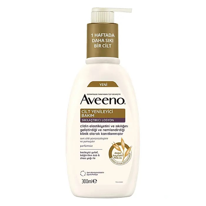 Aveeno Renewal Cilt Yenileyici Sıkılaştırıcı Losyon