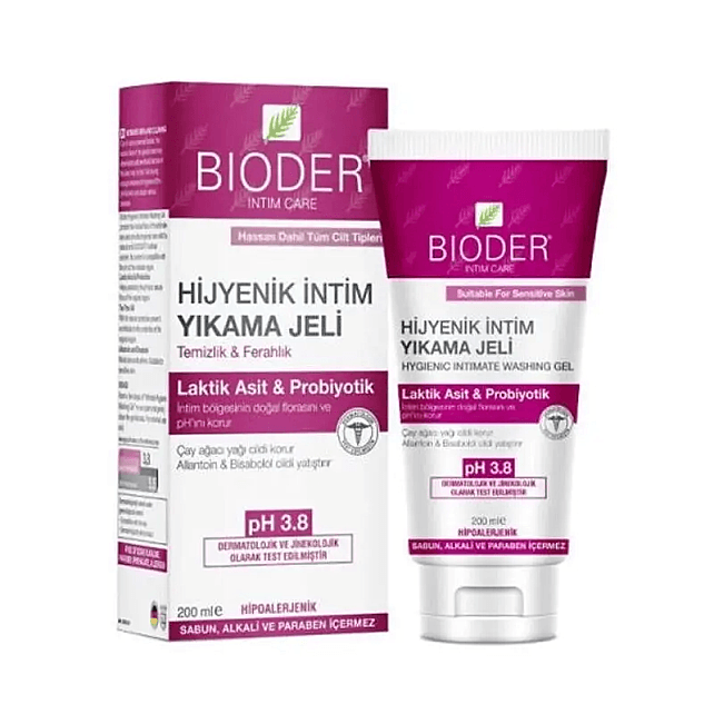 Bioder Hijyenik İntim Yıkama Jeli