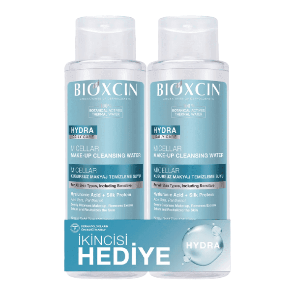 Bioxcin Hydra Micellar Kusursuz Makyaj Temizleme Suyu 1 Alana 1 Hediye