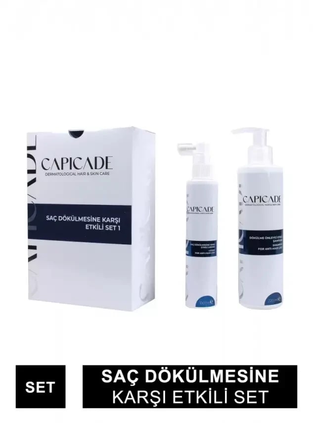 Capicade Saç Dökülmesine Karşı Etkili Set