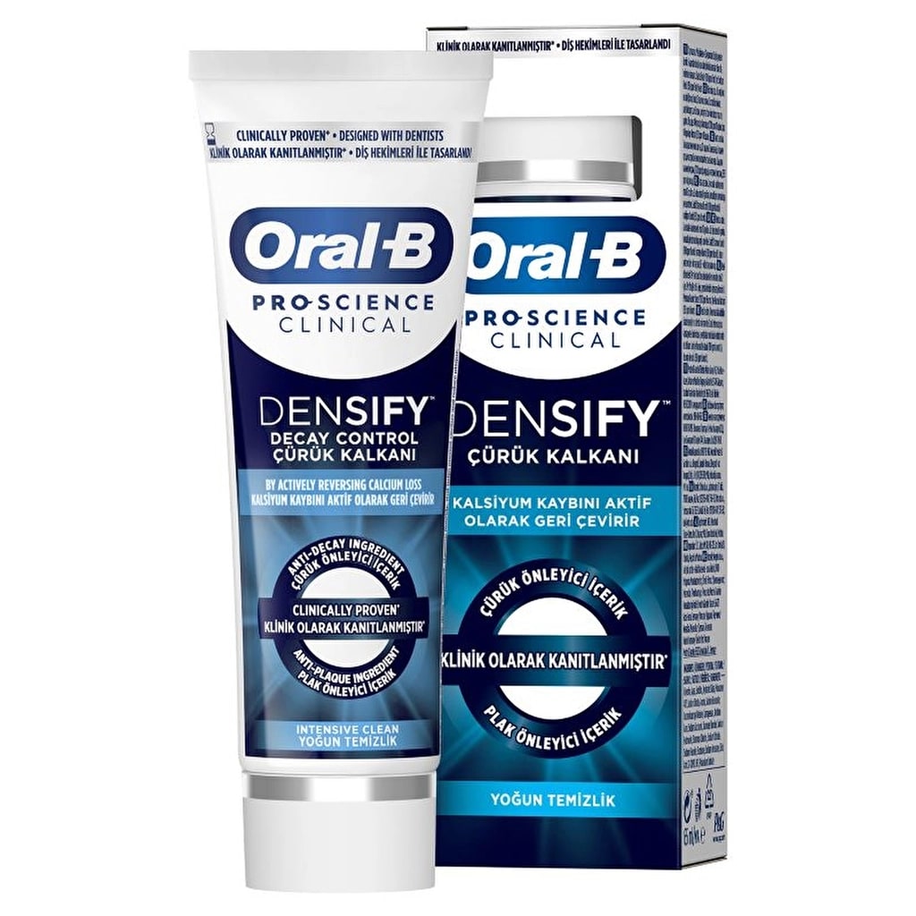 Oral-B Pro-Science Clinical Densify Çürük Kalkanı Yoğun Temizlik Diş Macunu