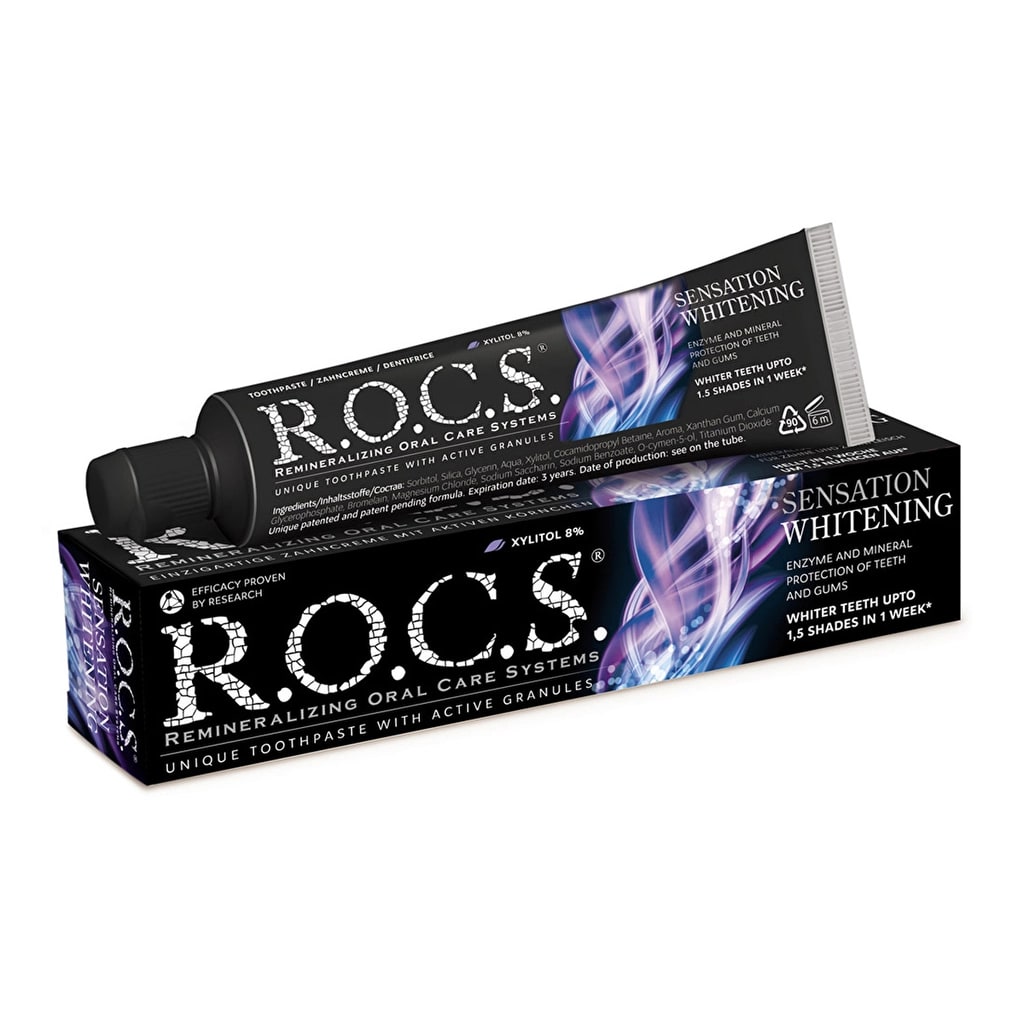 Rocs Sensation White Diş Macunu