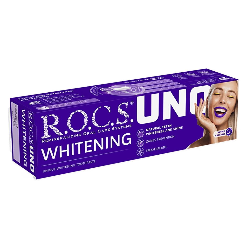Rocs Uno Hızlı Beyazlatıcı Diş Macunu