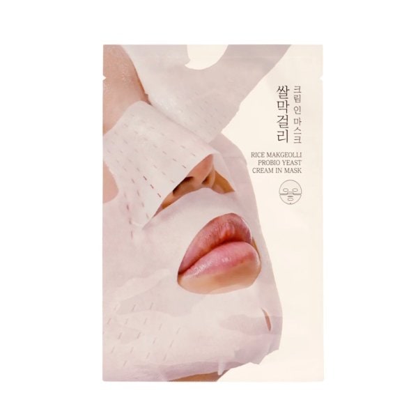 Barulab Rice Makgeolli Probio Yeast Nemlendirici Etkili Maske
