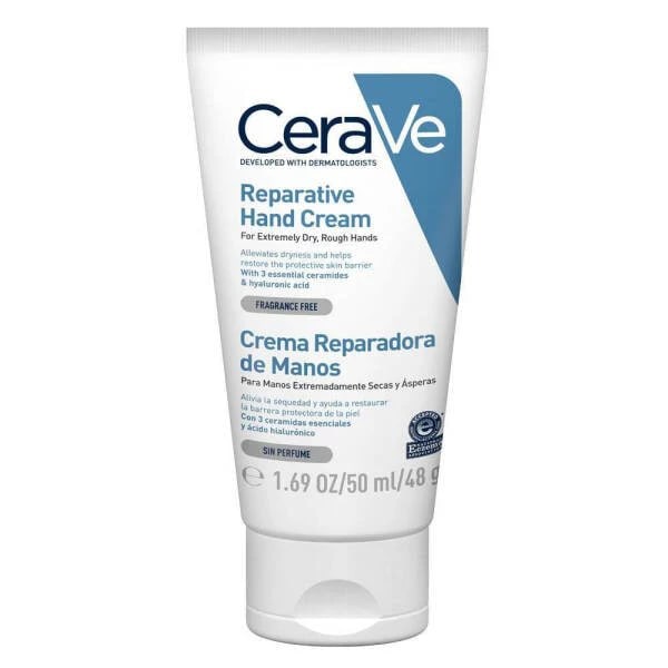 CeraVe Çok Kuru ve Çatlamış Eller için Onarıcı El Kremi