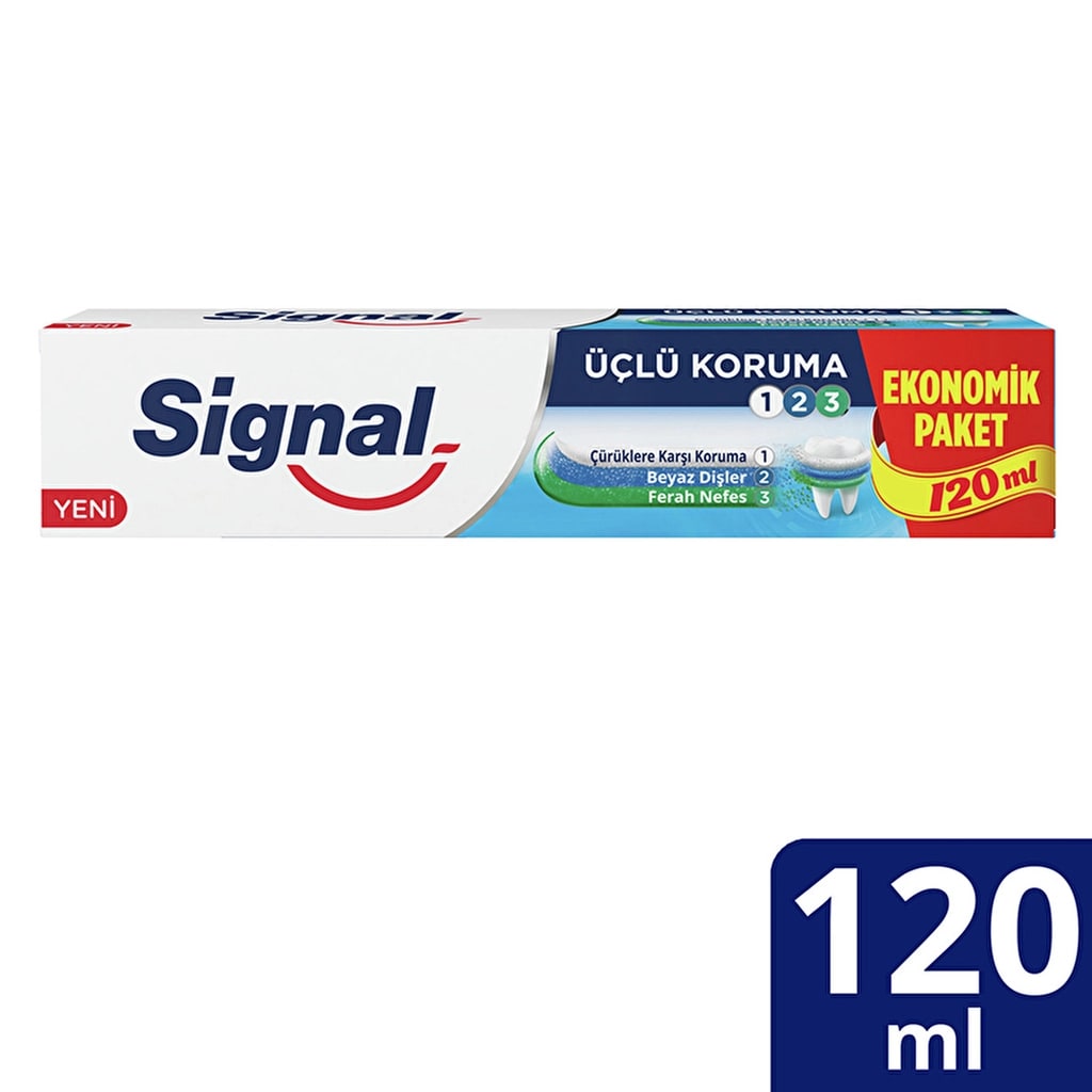 Signal Diş Macunu Üçlü Koruma