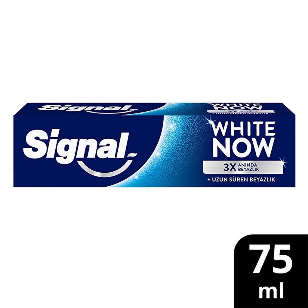 Signal White Now Anında Beyazlatıcı Leke Karşıtı Diş Macunu