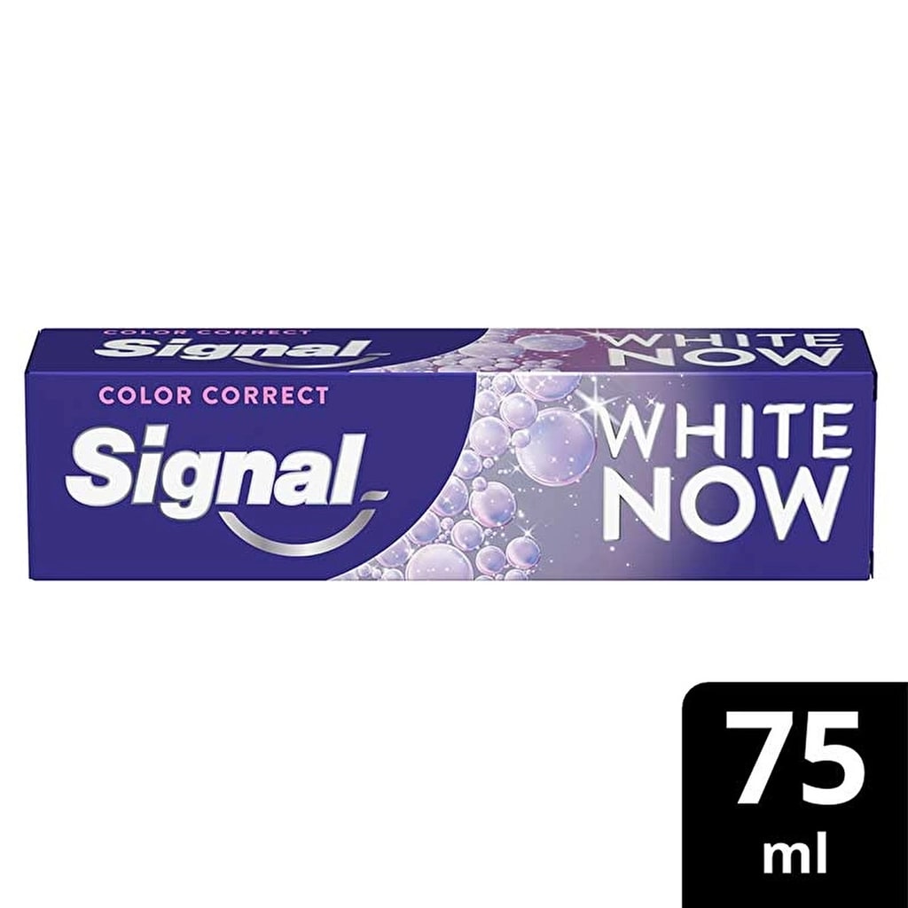 Signal White Now Color Correct Uzun Süren Beyazlık Diş Macunu