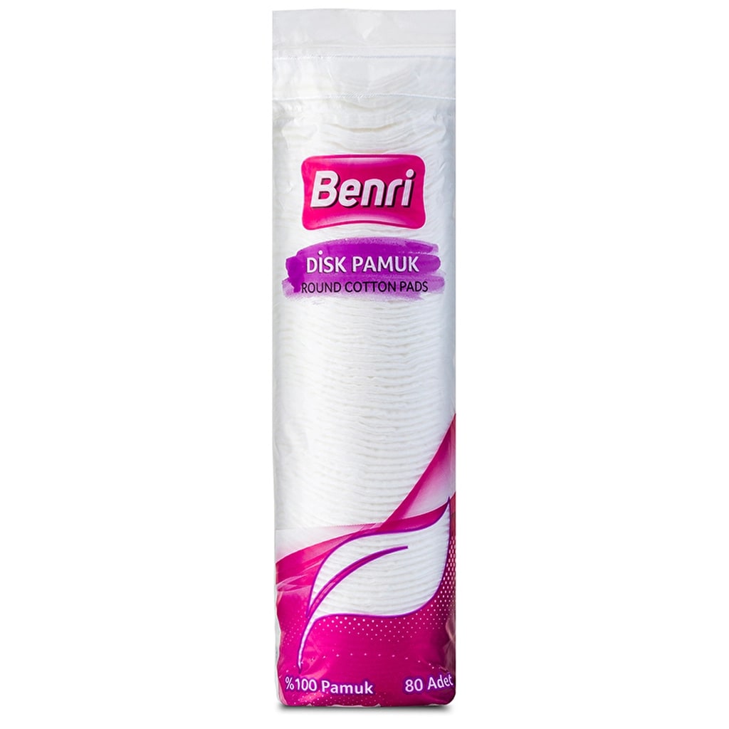 Benri Disk Makyaj Temizleme Pamuğu