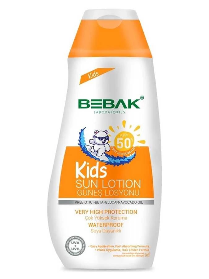 Bebak Kids Sun Güneş Losyonu SPF50+
