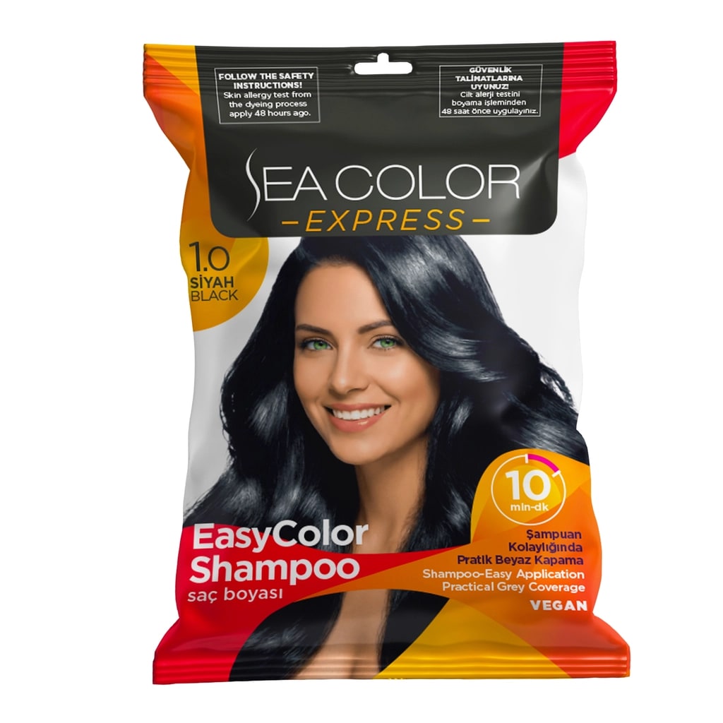 Sea Color Şampuan Express Saç Boyası 1.0