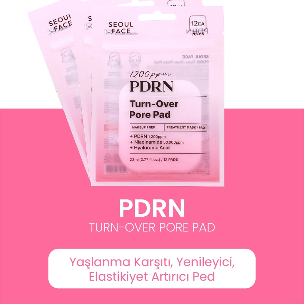 Dermal PDRN Yüz Temizleme Ped