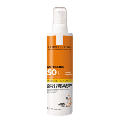 La Roche-Posay La Roche Posay Anthelios Invisible SPF50 Tüm Cilt Tipleri için Güneş Koruyucu Vücut Spreyi