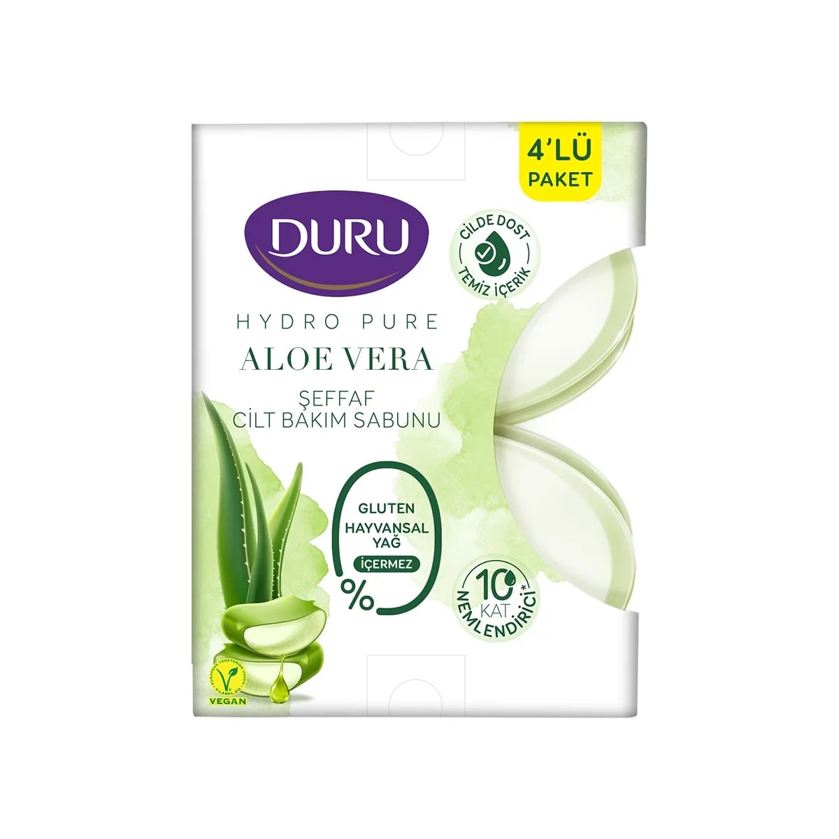 DURU Katı Sabun Hydrapure Aloe Vera