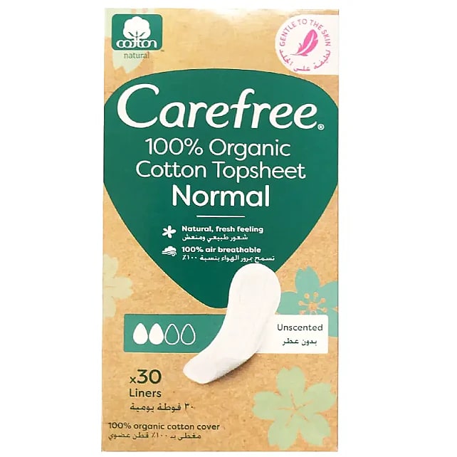 Carefree Organic Normal - Organik Günlük Ped