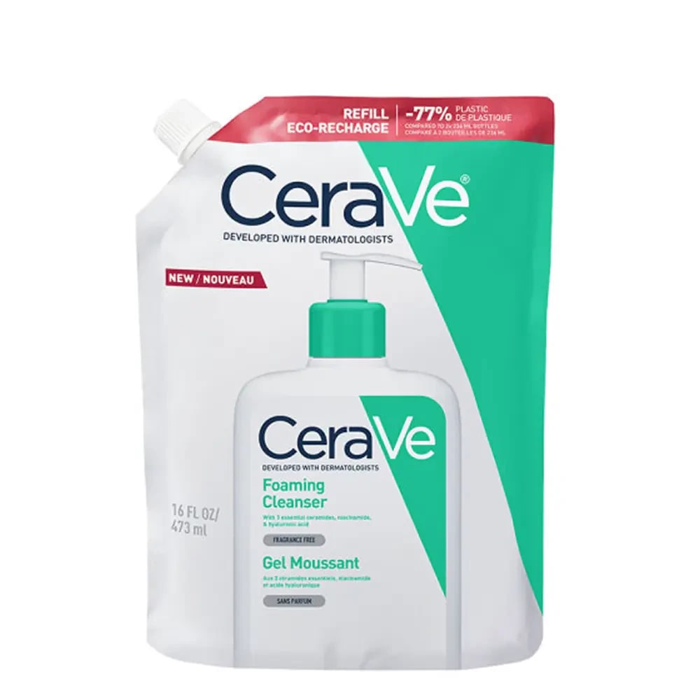 CeraVe Normal ve Yağlı Ciltler İçin Köpüren Temizleyici - Refill