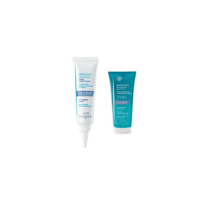 Ducray Keracnyl Glycolic+ Creme & Ducray Keracnyl Foaming Gel Set