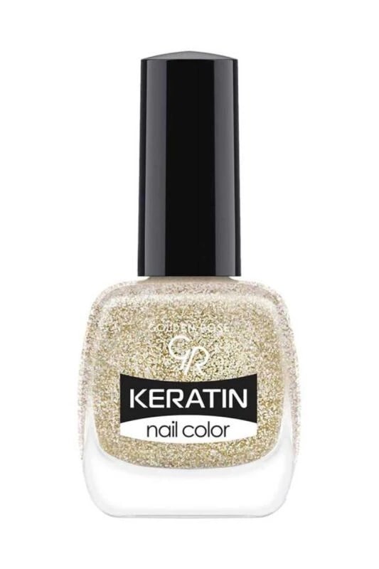 Golden Rose Keratin Nail Color Glitter - 403 Glitter - Işıltılı Oje - Keratin Nail Color Glitter