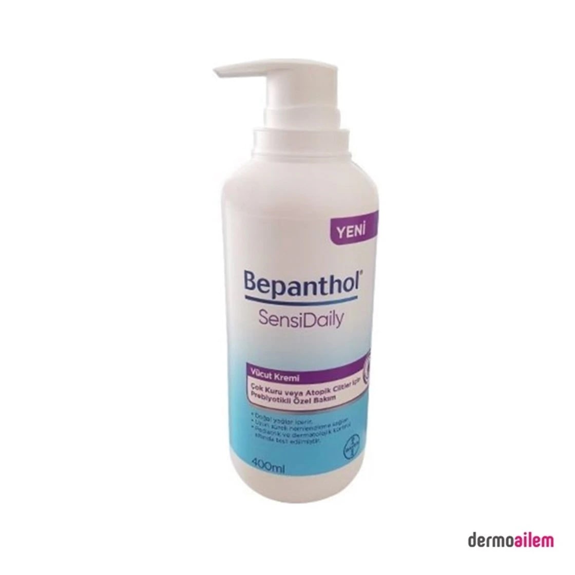 Bepanthol SensiDaily Pompalı Vücut Kremi