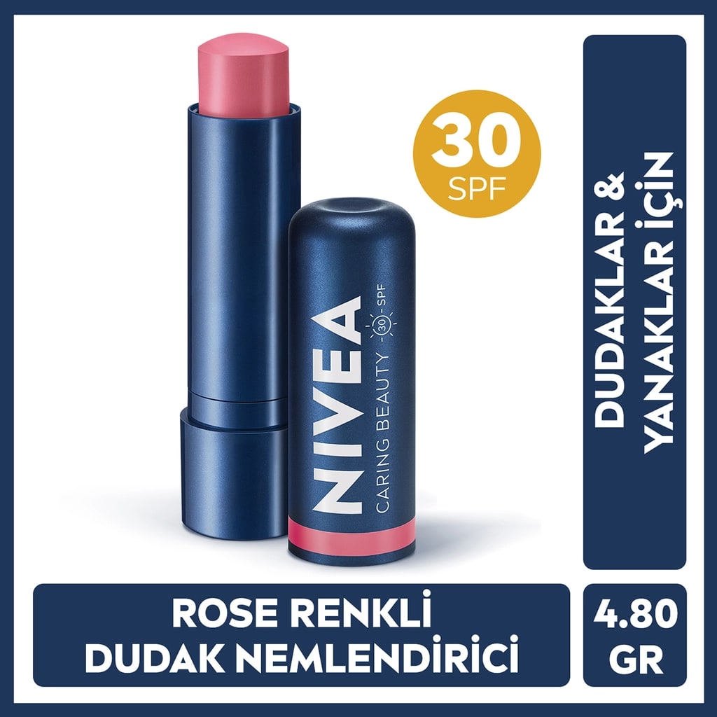Nivea Renkli Dudak Bakım Kremi Rose