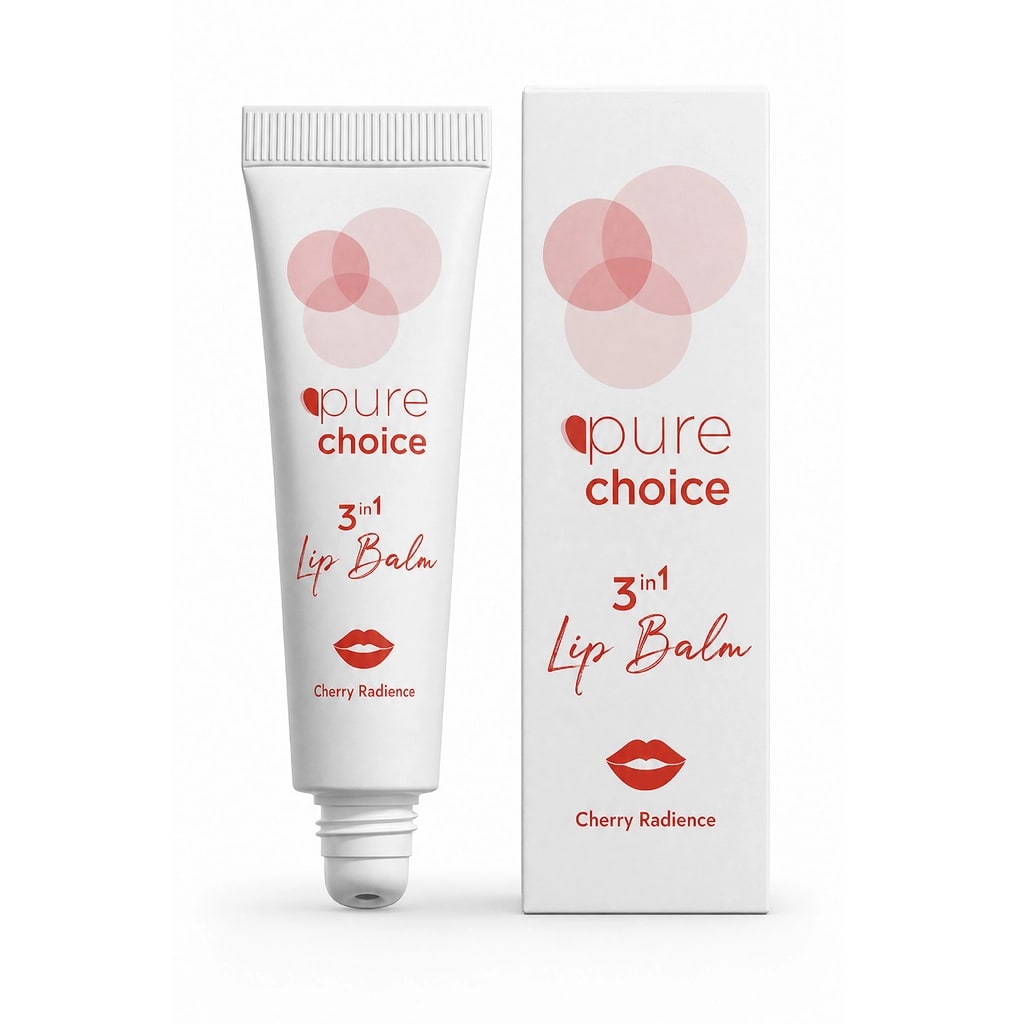 Pure Choice Puce Choice Cherry Radience Glossy Lip Balm