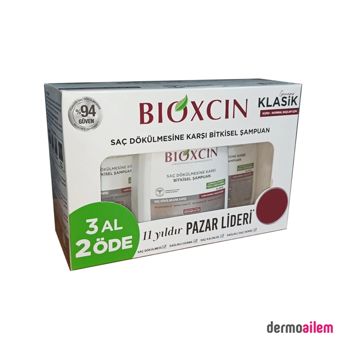 Bioxcin Genesis Şampuan 3 Al 2 Öde - Kuru Ve Normal Saçlar
