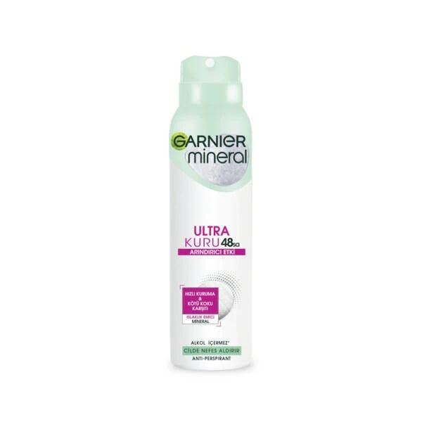 Garnier Mineral Ultra Kuru Sprey Deodorant