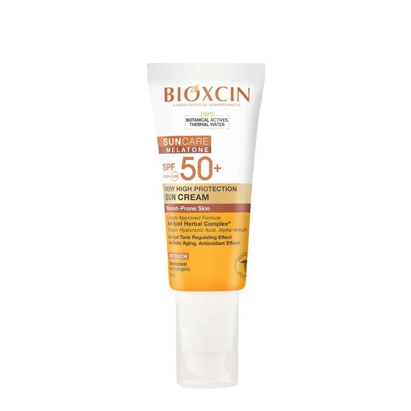 Bioxcin Sun Care Melatone Leke Eğilimli Ciltler İçin Renkli Güneş Kremi SPF50+