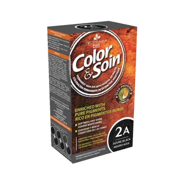 Color&Soin 2A Azure Black Saç Boyası