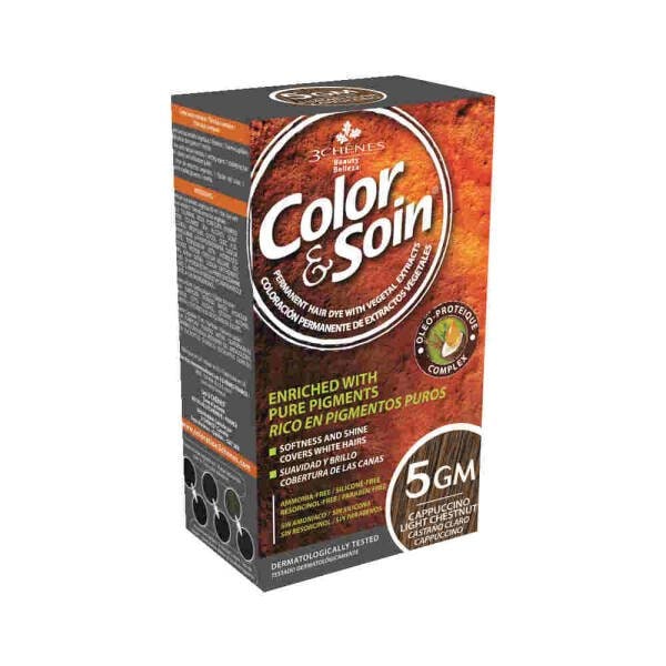 Color&Soin 5GM Cappuccino Light Chestnut Saç Boyası