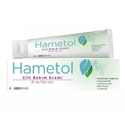 Hametol El ve Yüz İçin Cilt Bakım Kremi