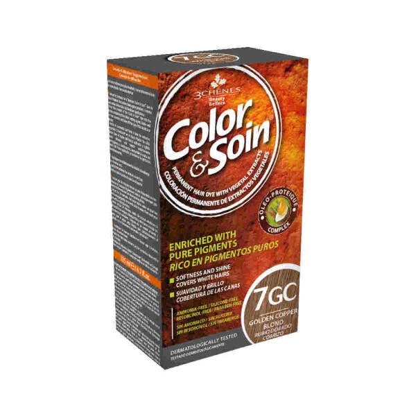 Color&Soin 7GC Golden Copper Blond Saç Boyası