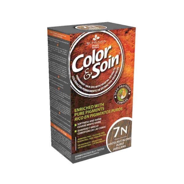 Color&Soin 7N Hazelnut Blond Saç Boyası
