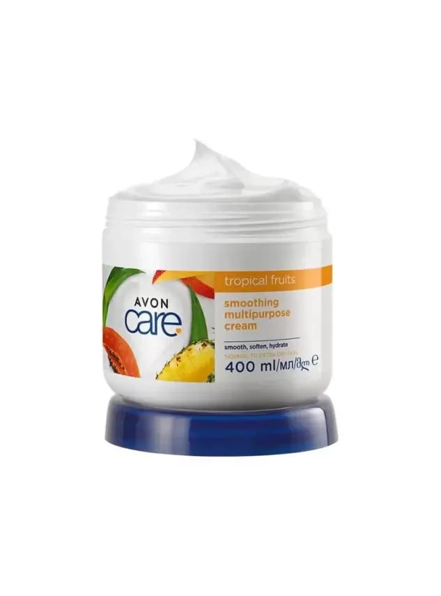 Avon Care Tropikal Meyveler Pürüzsüz Görünüm Veren Çok Amaçlı Krem Normal Ve Karma Cilt Nemlendirici Avon