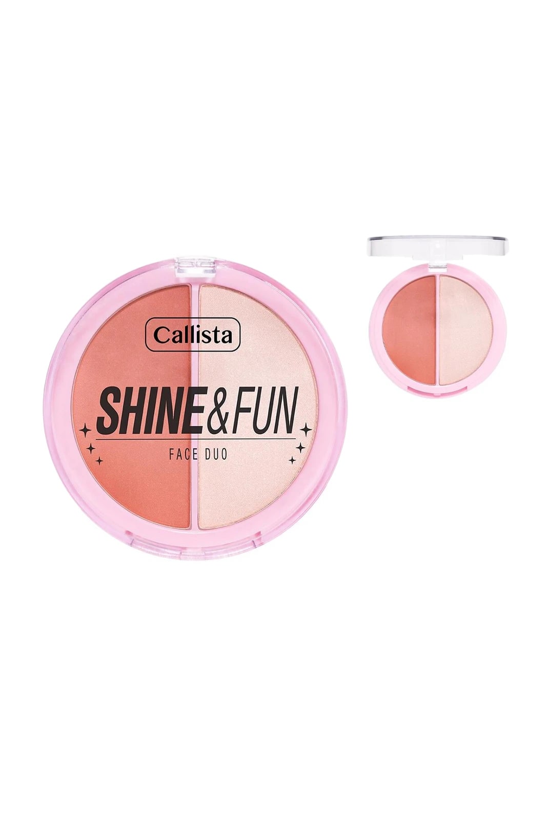 CALLISTA Shine & Fun Face Duo Allık & Aydınlatıcı Paleti 140 Good Company