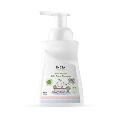 Incia %100 Doğal Bebek Köpük Şampuanı