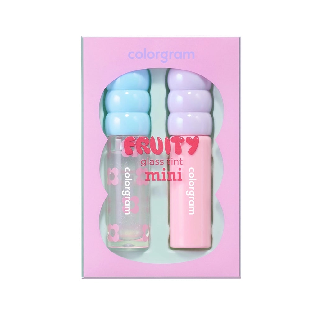 Colorgram Fruity Glass Tint Mini Duo Dudak Parlatıcısı Seti 03 Cool Best