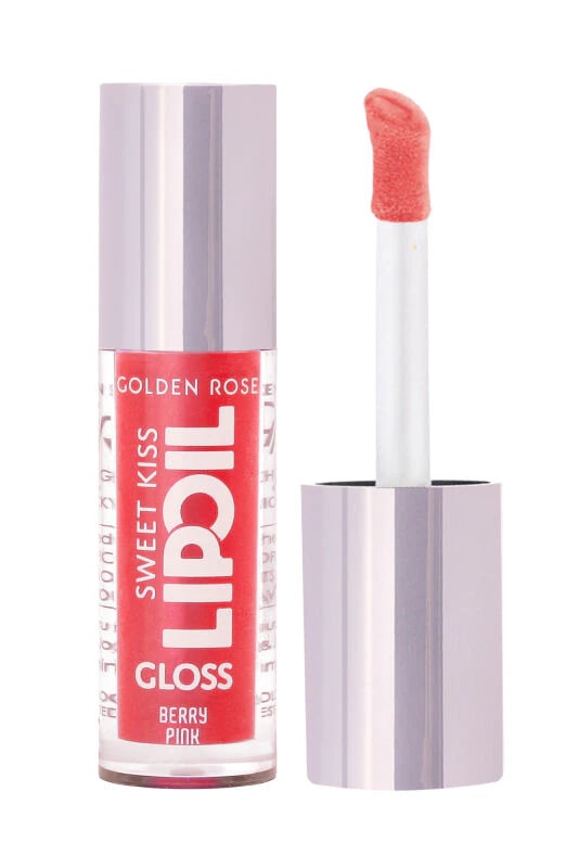 Golden Rose Sweet Kiss Lip Oil Gloss - 03 Berry Pink - Dudak Parlatıcı Yağ - Sweet Kiss Lip Oil Gloss