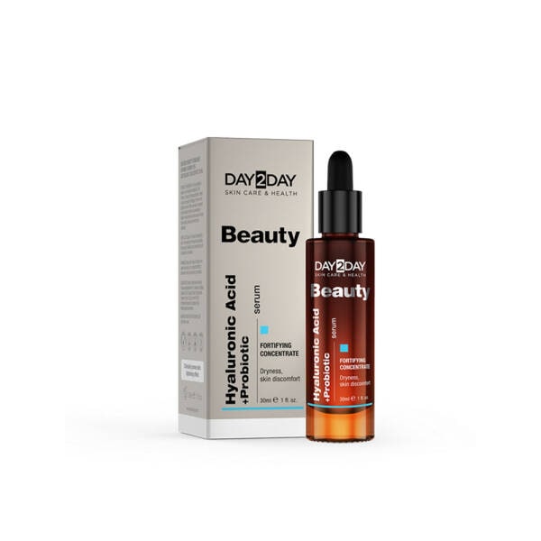 Day2Day Beauty Hyaluronik Asit ve Probiyotik İçeren Güçlendirici Serum