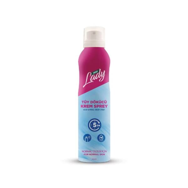 Derby Lady Tüy Dökücü Krem Sprey Normal Ciltler İçin