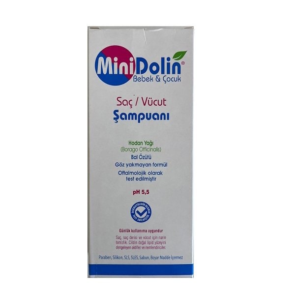 Dermadolin Minidolin Bebek ve Çocuklar İçin Saç ve vücut şampuanı