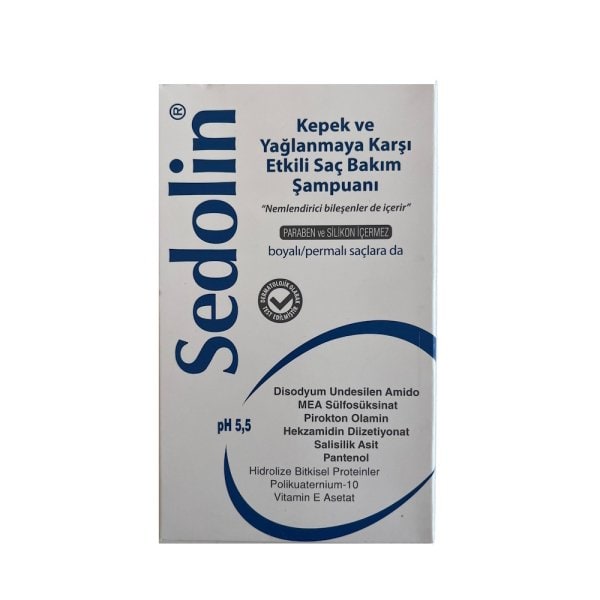 Dermadolin Sedolin Kepek ve Yağlanma Karşıtı Saç Bakım şampuanı