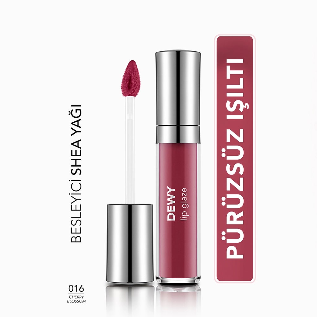 Flormar Dewy Lip Glaze Dudak Parlatıcısı 016 Chery Blossom