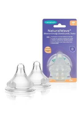 Lansinoh Natural Wave Biberon Emziği Hızlı Akış