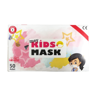 Lidya Pharma Kids Desenli Çocuk Maskesi -Medium