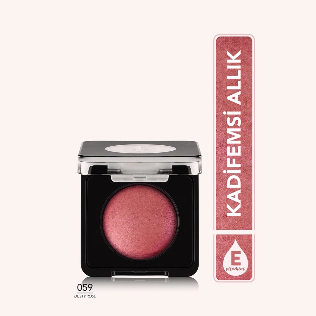 Flormar Baked Blush-On Allık 059 Dusty Rose