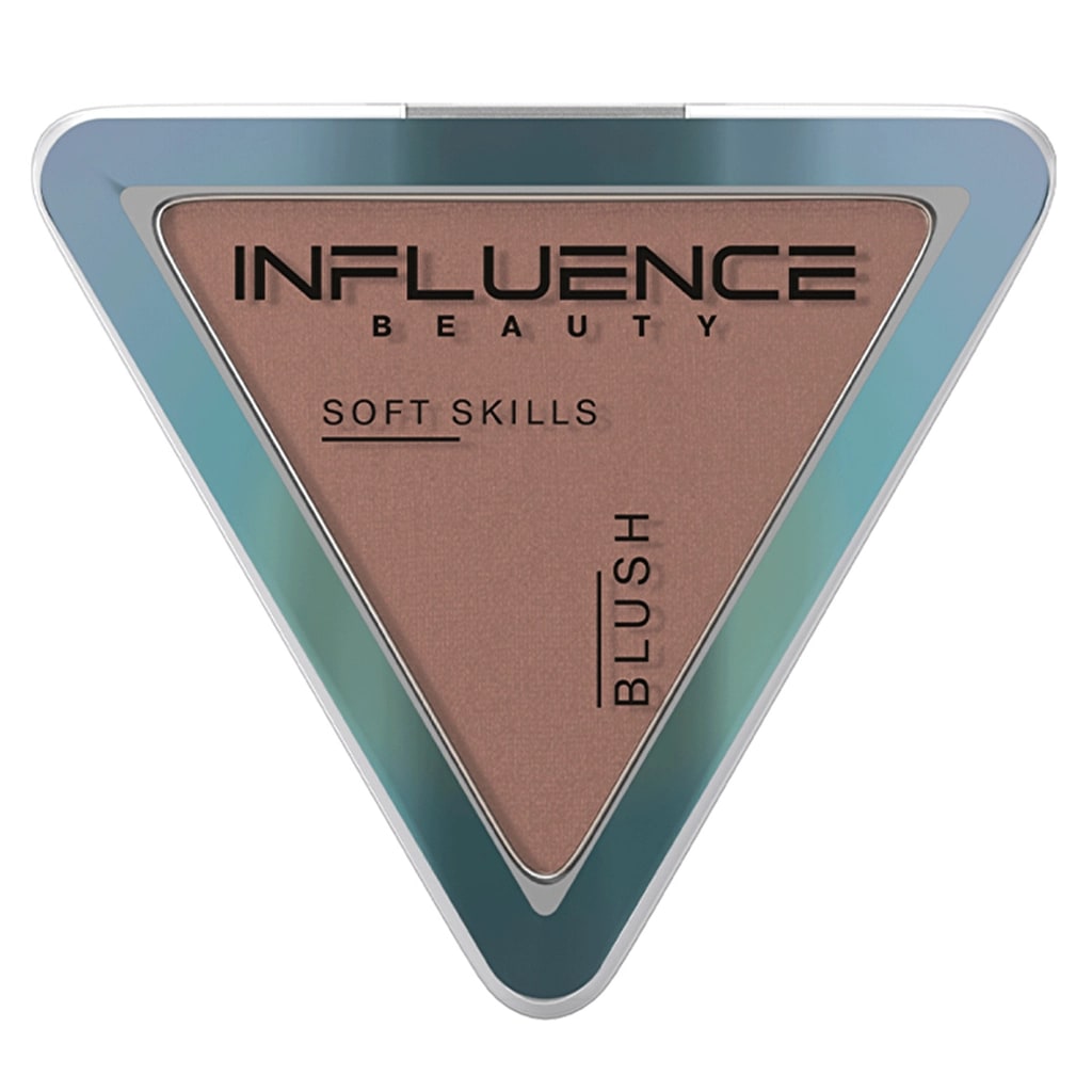 Influence Beauty Compact Blush Soft Skills Allık 06 Mocha Rose - Buildable Compact Blush with Natural Finish
