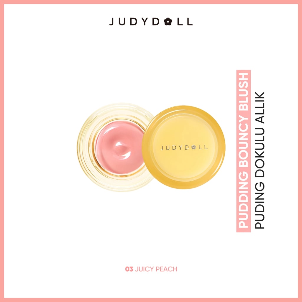 Judydoll Pudding Bouncy Blush Allık 03 Juicy Peach