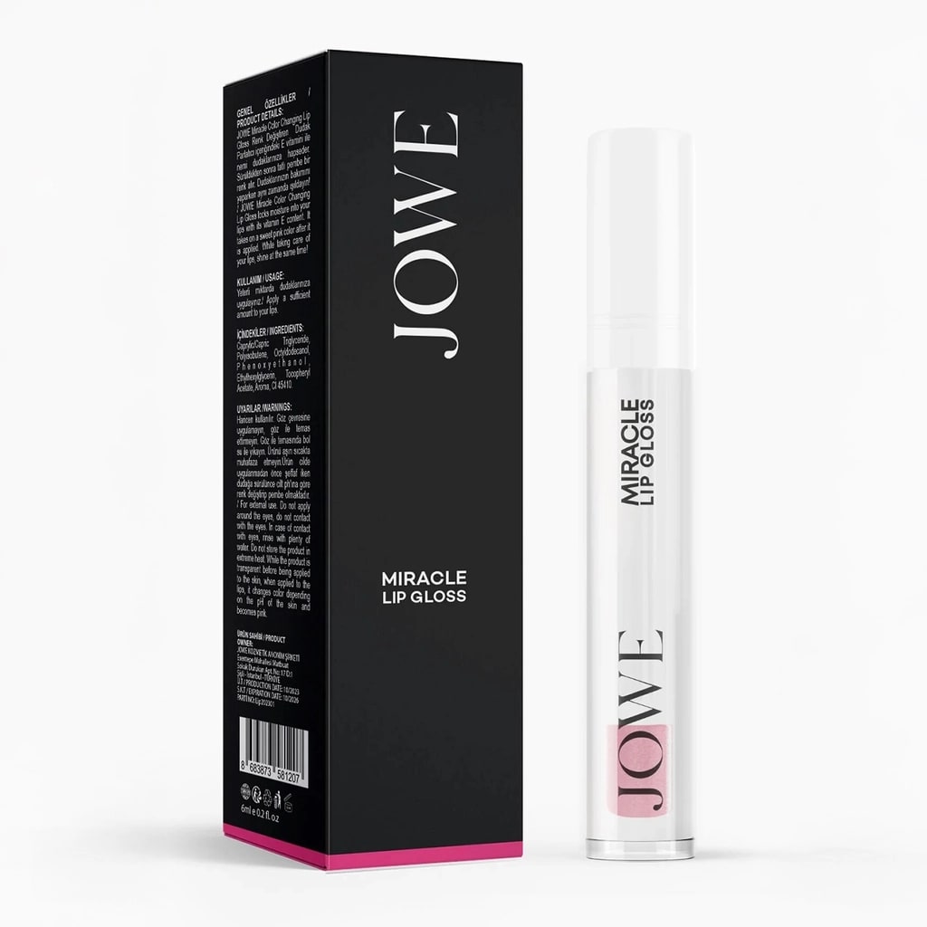 Jowe Miracle Lip Gloss Renk Değiştiren Dudak Parlatıcısı