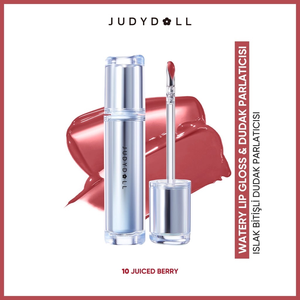 Judydoll Watery Lip Gloss & Dudak Parlatıcısı 10 Juiced Berry